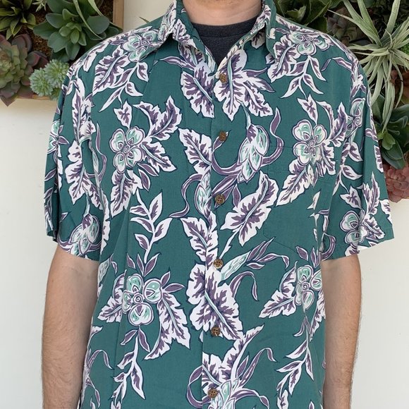 Pau Hana Hawaiian Shirt - Picture 1 of 4